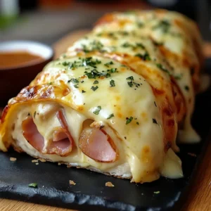 Arrollado de Pollo con Jamón de Pollo y Queso 6 Arrollado de Pollo con Jamón de Pollo y Queso