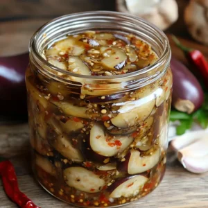 Berenjenas en Escabeche 6 Berenjenas en Escabeche