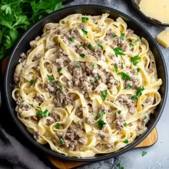 Carne Molida Alfredo Carne Molida Alfredo