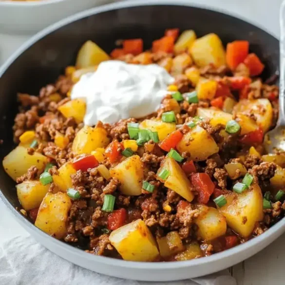 Carne y Papas Fáciles Carne y Papas Fáciles
