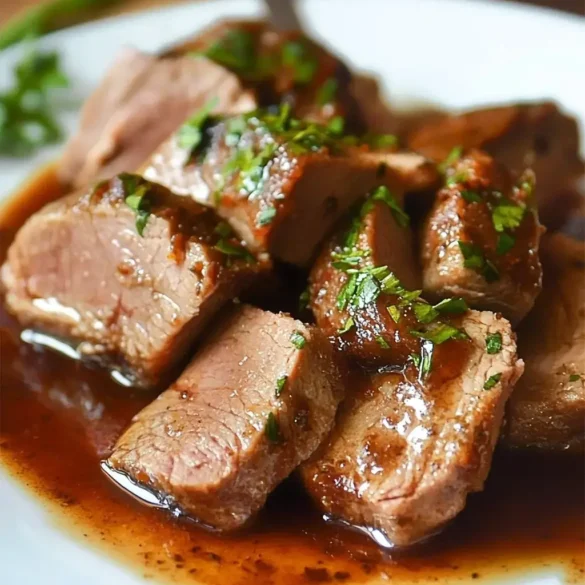 Lomo de Cerdo en Salsa Lomo de Cerdo en Salsa