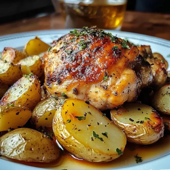 Pollo al Horno con Patatas Pollo al Horno con Patatas