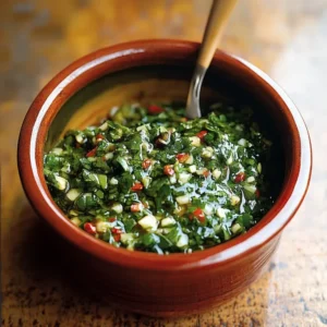 Salsa Chimichurri 6 Salsa Chimichurri