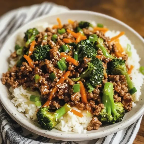 Teriyaki Carne Picada teriyaki carne picada