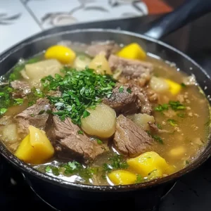 caldito de carne de res
