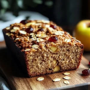 pan de avena y manzana sin harina y sin azúcar 6 pan de avena y manzana sin harina y sin azúcar