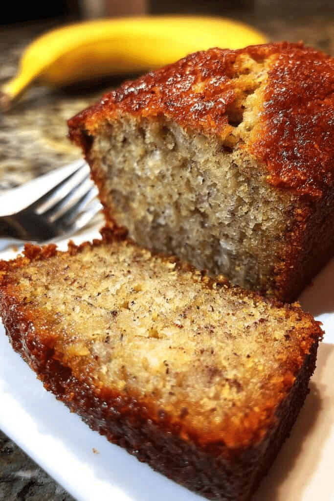 Pan de Plátano Casero