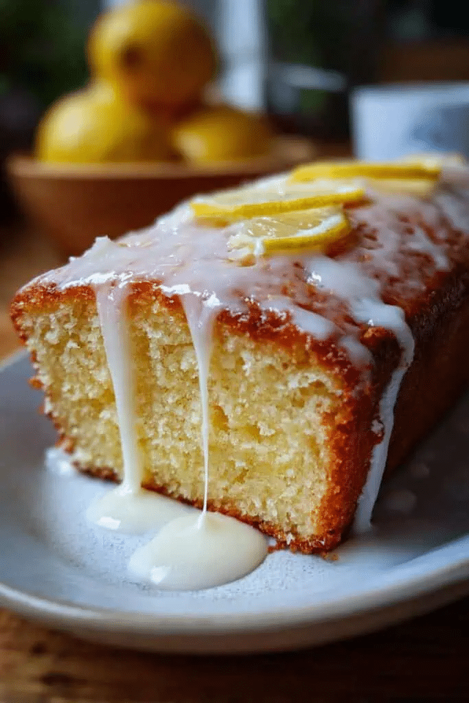 Pastel Glaseado de Limón