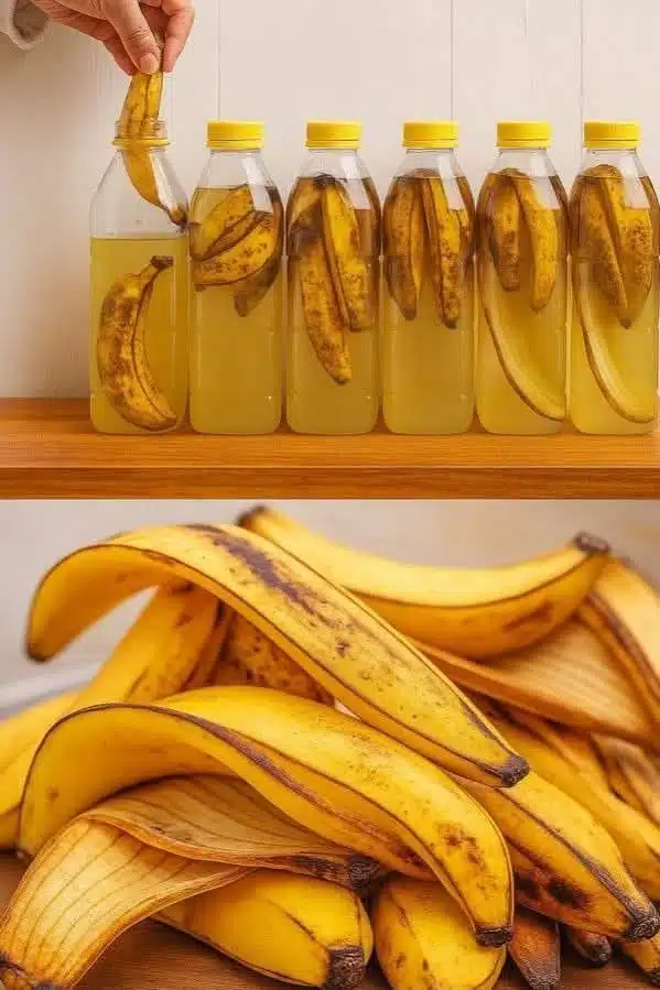 ¡No Tires Más tus Cáscaras de Plátano!: Abono Líquido para tus Plantas