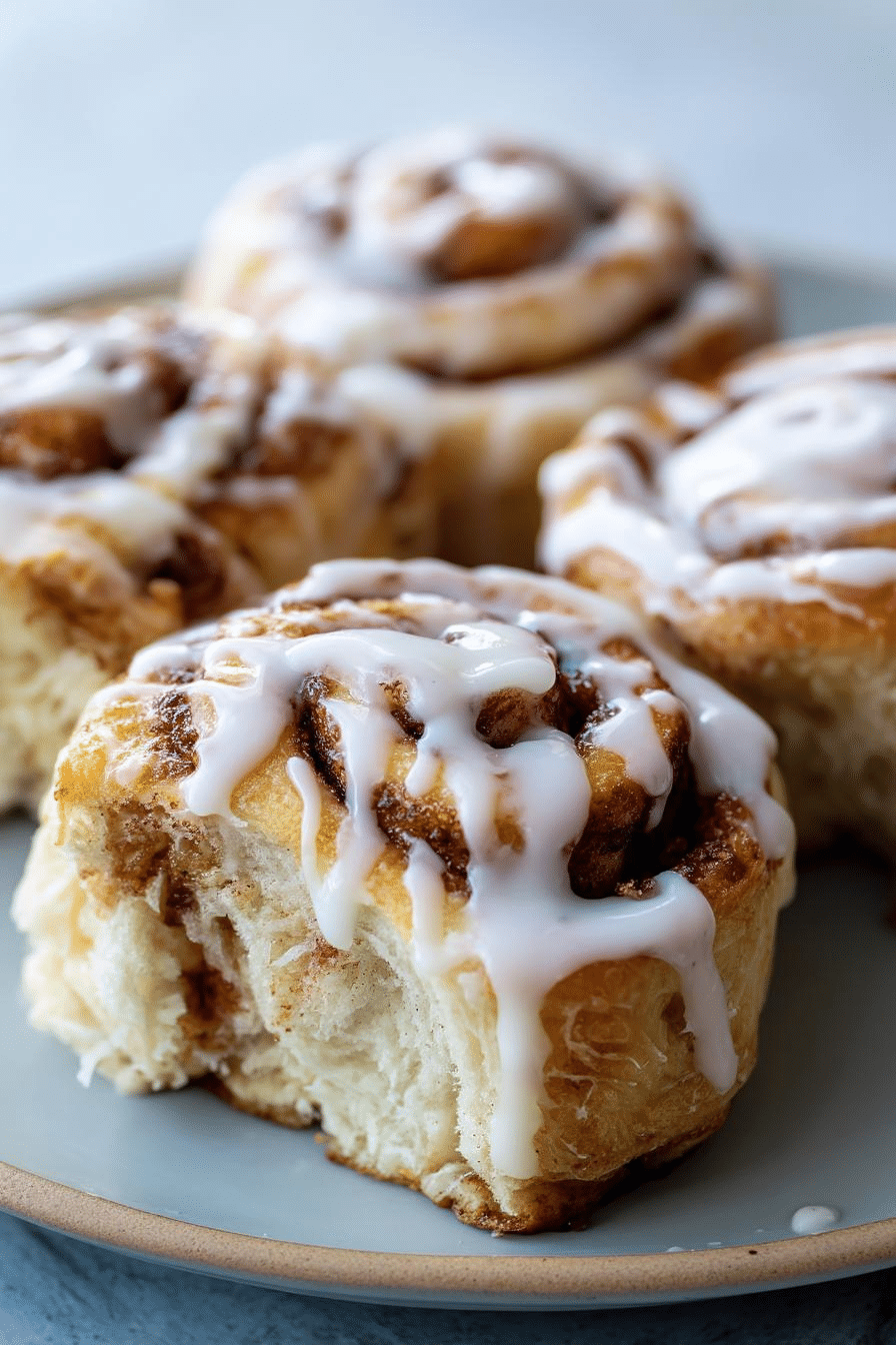Rollitos de canela caseros