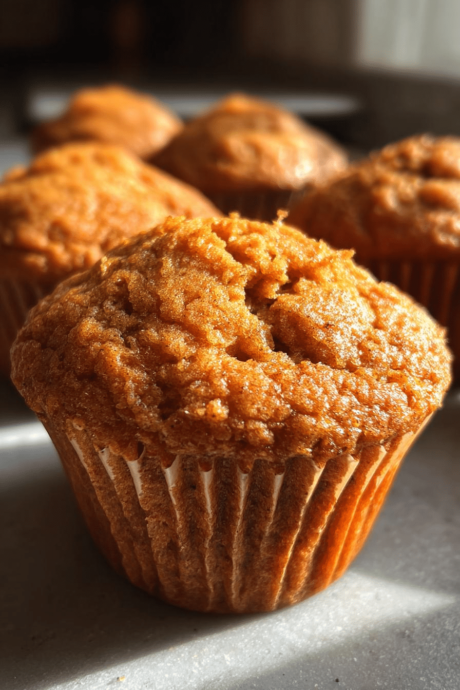 Deliciosos Muffins de Calabaza en Otoño