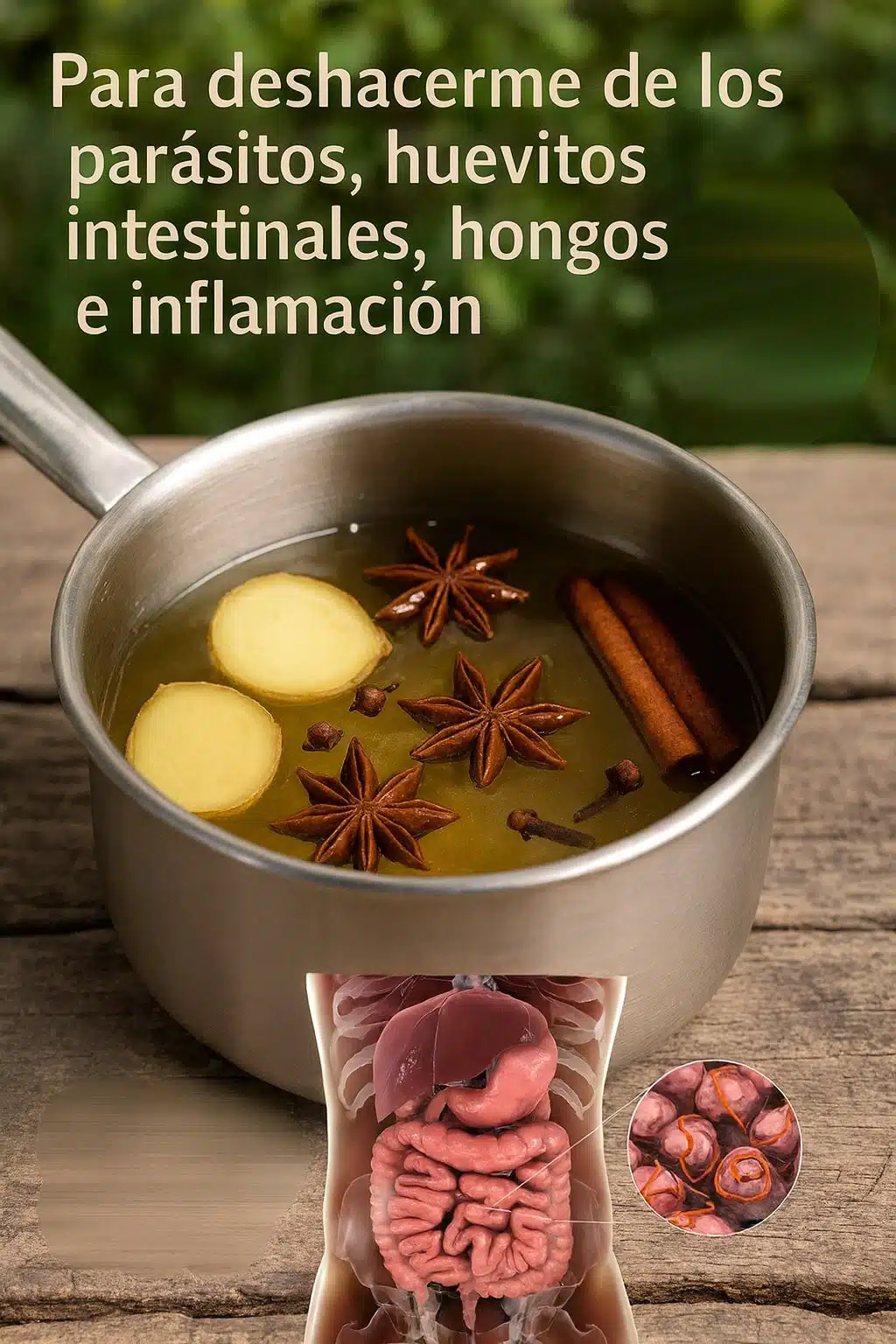 La Infusión Natural que Limpia tu Cuerpo para Combatir Parásitos y Hongos