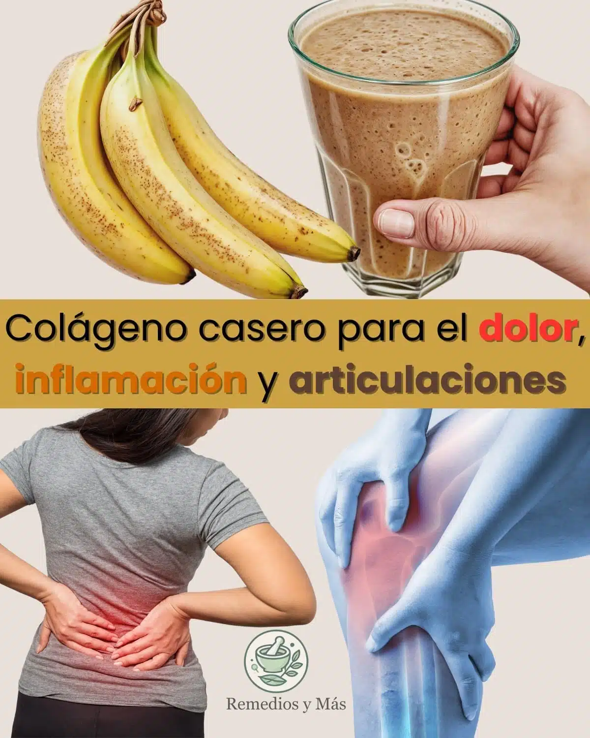 Colágeno Natural para Aliviar el Dolor Articular: Receta Casera