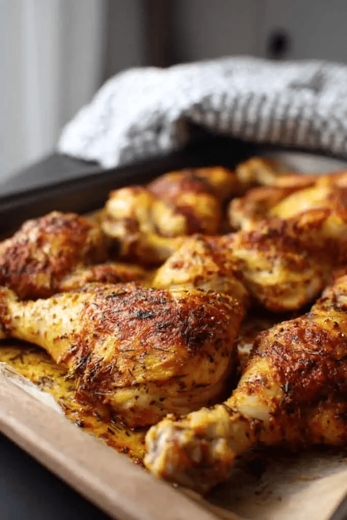 POLLO A LA MOSTAZA AL HORNO