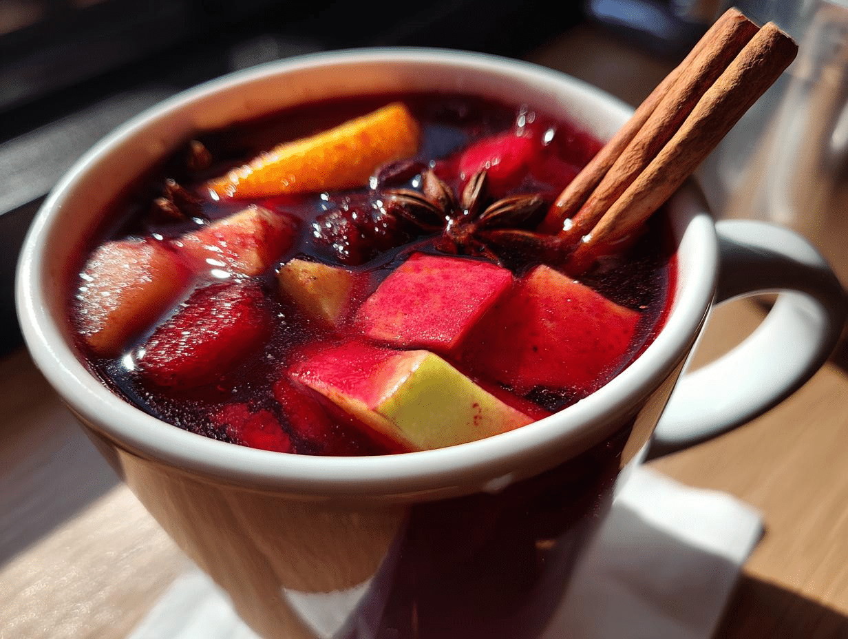 Ponche navideño mexicano