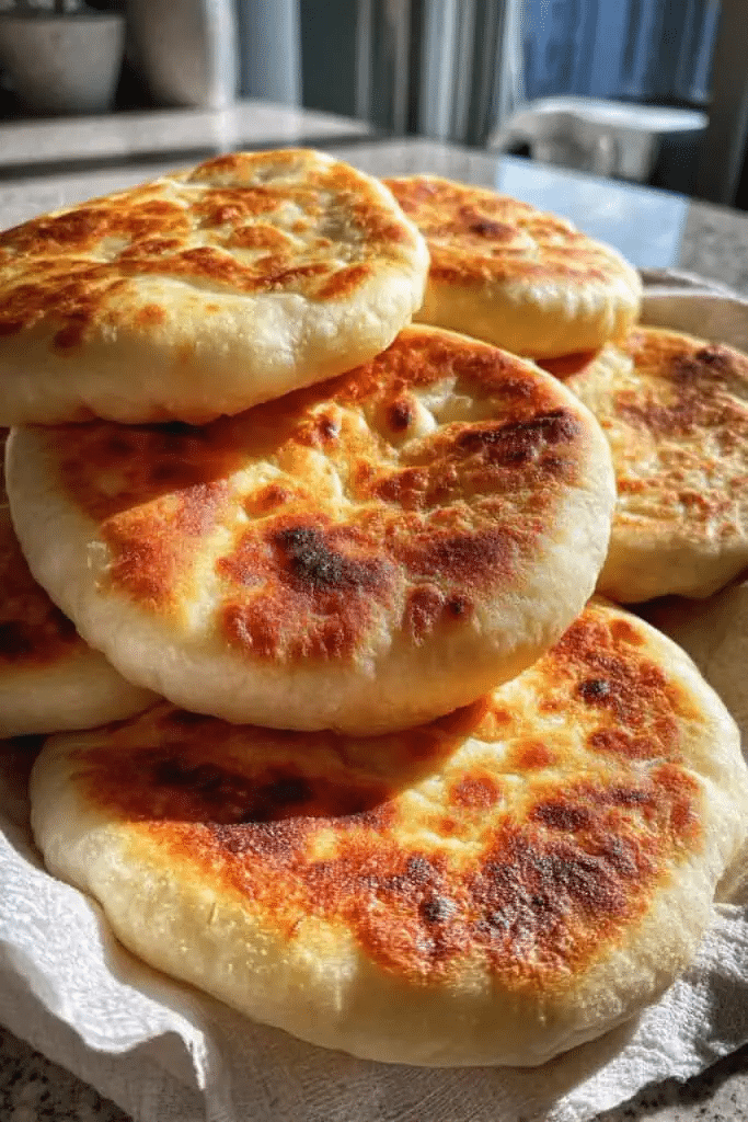 Pan Turco en Sartén