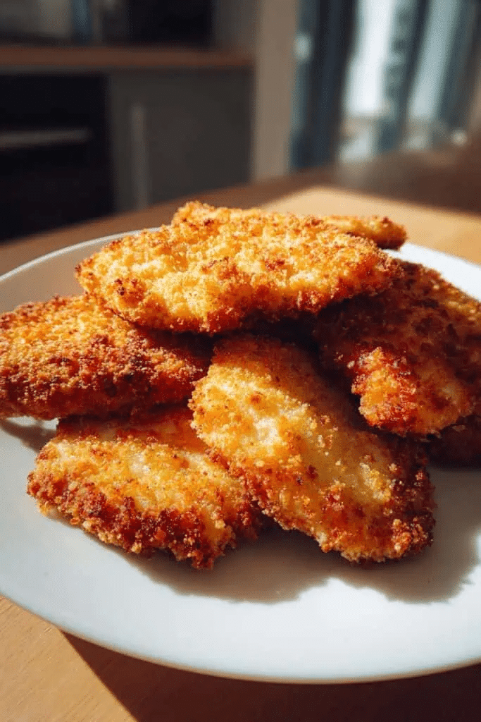 Sorprendentes Filetes de Pollo Súper Crujientes