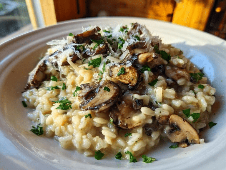 Risotto de Setas