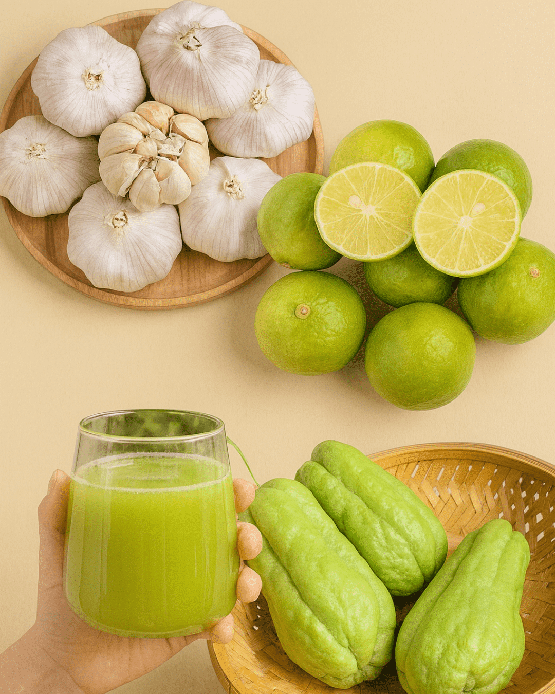 ¿Funciona el jugo de chayote con ajo y limón contra el colesterol?