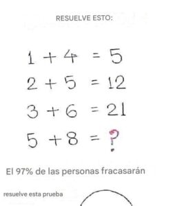 Descifrando el rompecabezas matemático viral: descubriendo el patrón oculto