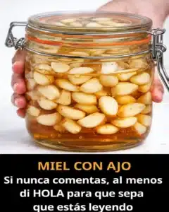 Ajo con Miel en Ayunas 7 Días