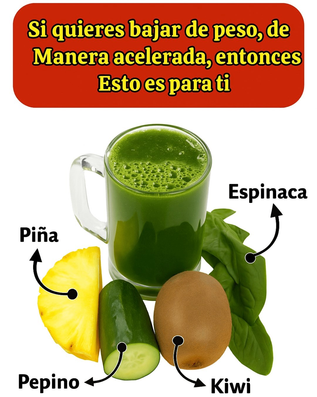 ¡Despídete de esos Kilos! El Secreto del Batido Verde que Revoluciona México