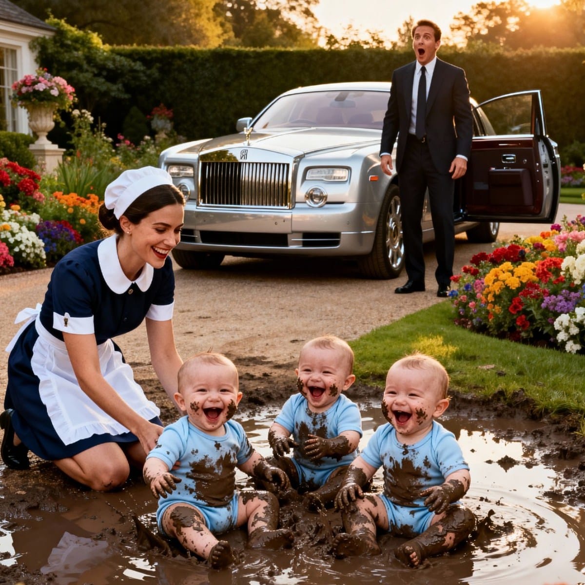 Por qué el millonario despidió a la niñera por el barro