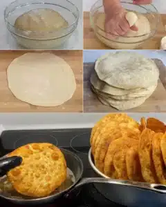 Tortas Fritas Caseras (Pan frito crujiente)