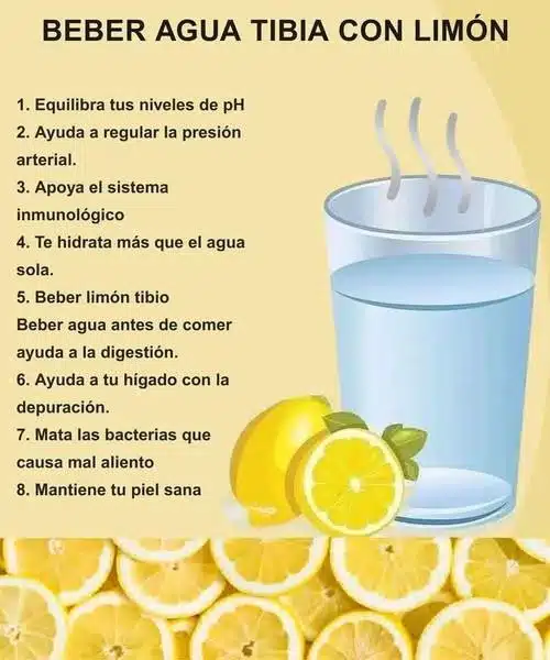 10 increíbles beneficios de beber agua tibia con limón en ayunas