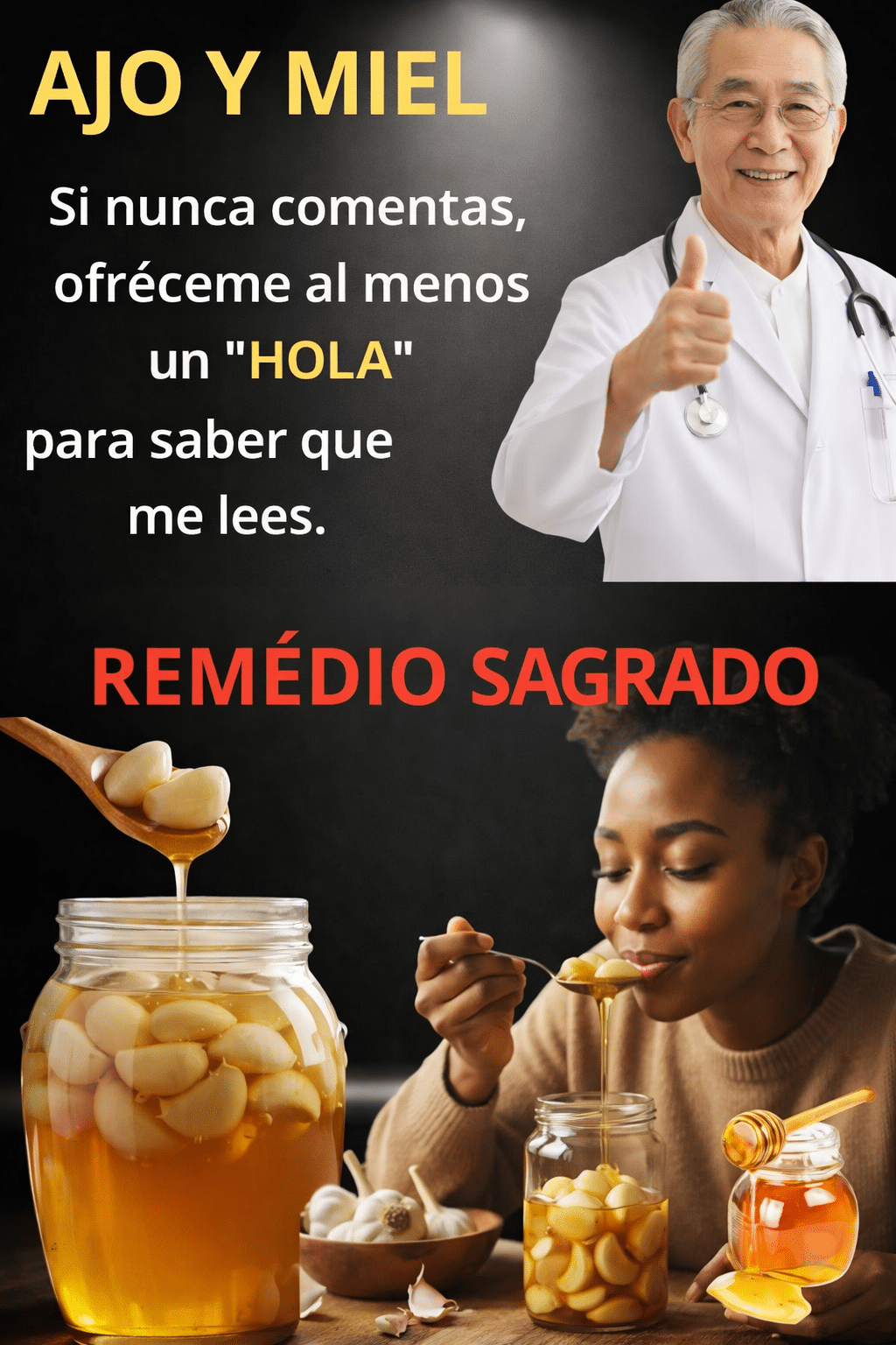 ¿Qué pasa si tomas ajo con miel en ayunas siete días?