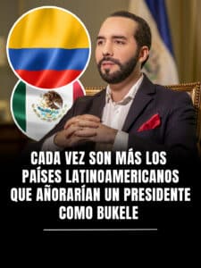 Cada vez son más los países latinoamericanos que añoran un presidente como Bukele