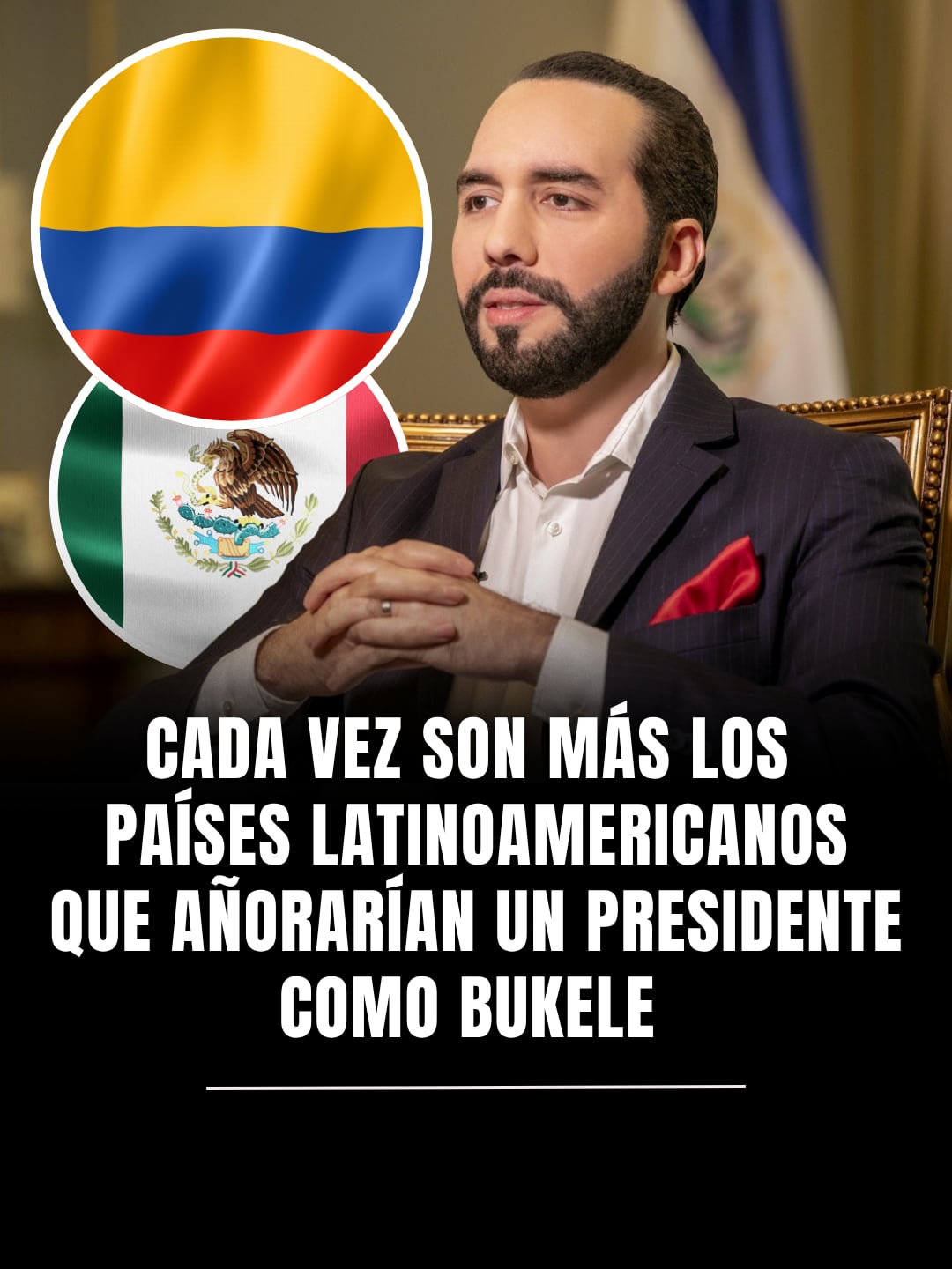 Países latinoamericanos que añoran un presidente como Bukele por seguridad