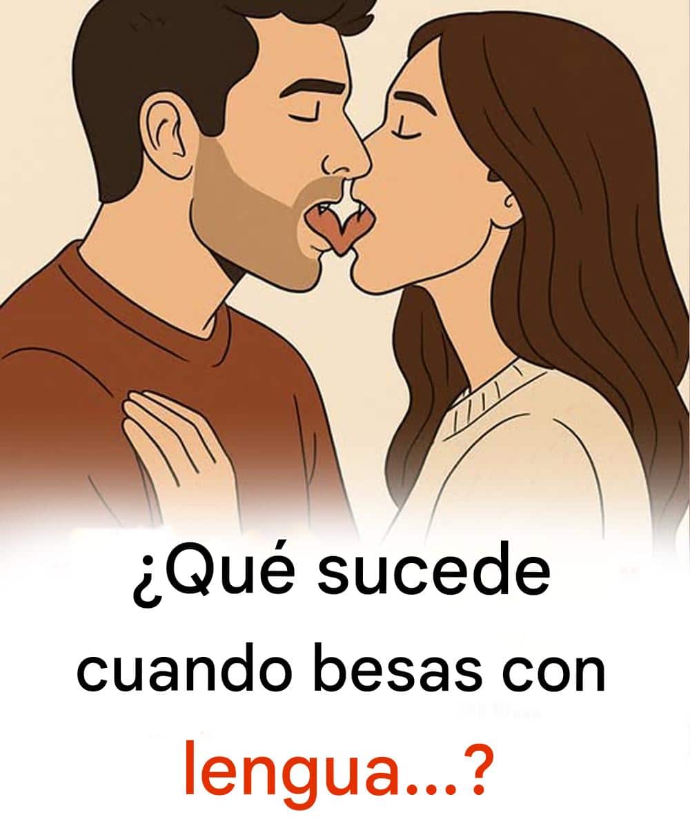 Cuando una mujer te besa con la lengua: significado real