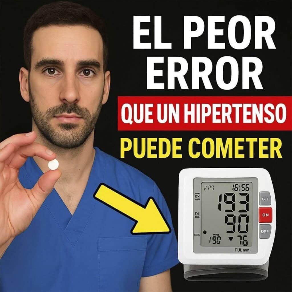 El peor error de las personas con hipertensión arterial