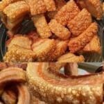 El vinagre en las chicharrones