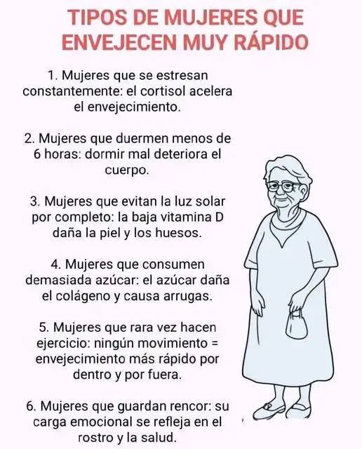 Descubre los Hábitos que Aceleran el Envejecimiento en las Mujeres