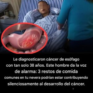Hombre de 38 años con cáncer de estómago advierte