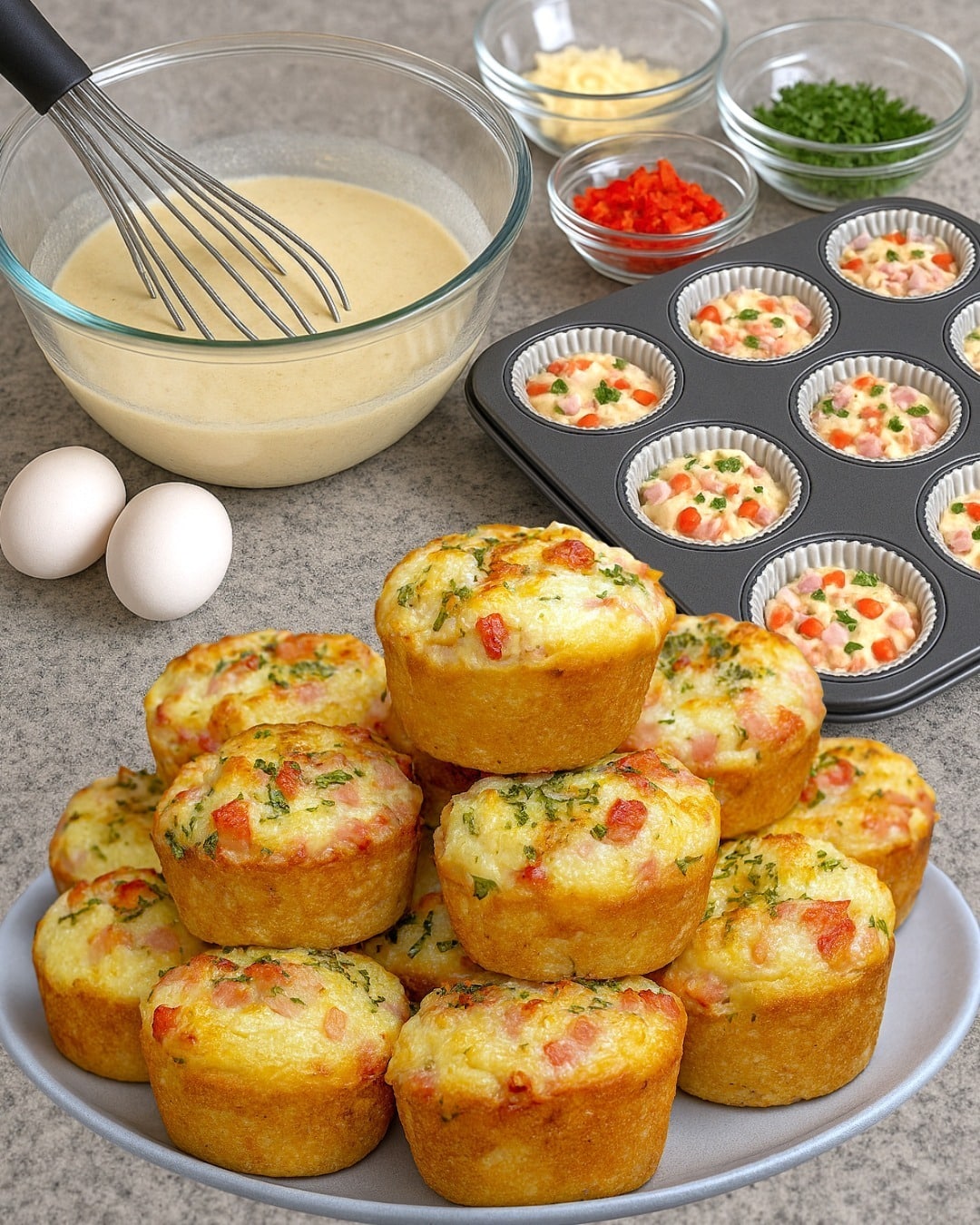 Receta de pastel salado fácil, rápido y económico para tu familia