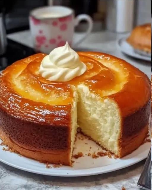 Receta de pastel de yogur extra suave para tus meriendas