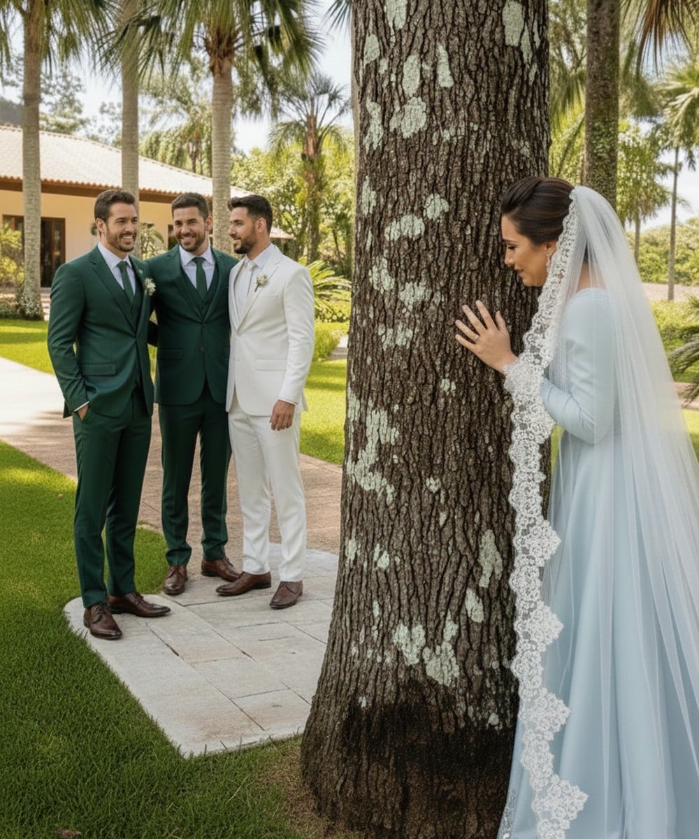 Poco antes de la boda la novia escuchó la confesión