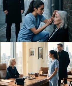 Una tímida estudiante de enfermería se saltó su examen para ayudar a un extraño herido