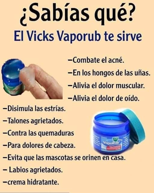 Vicks VapoRub Un Multiusos Sorprendente para Tu Salud