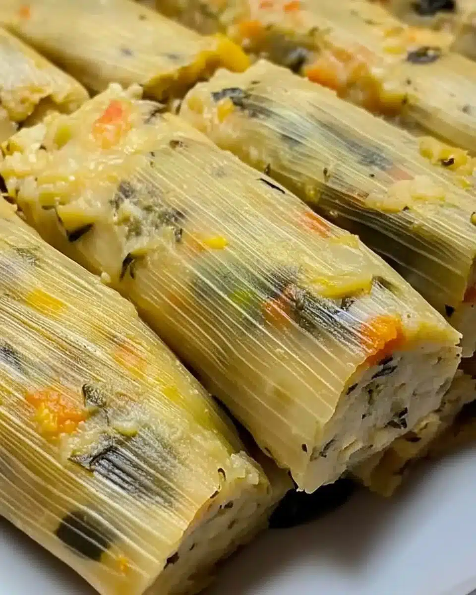 tamales de verduras