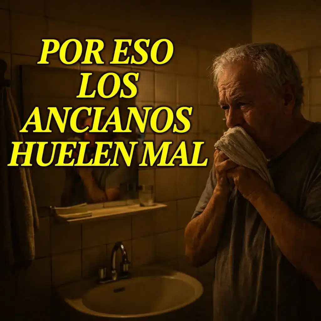 8 hábitos provocan mal olor en hombres mayores