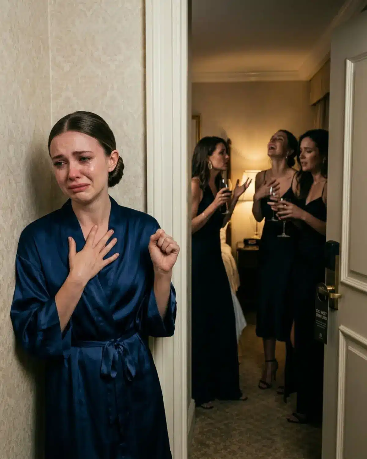 Boda salvada sabotaje real de damas de honor