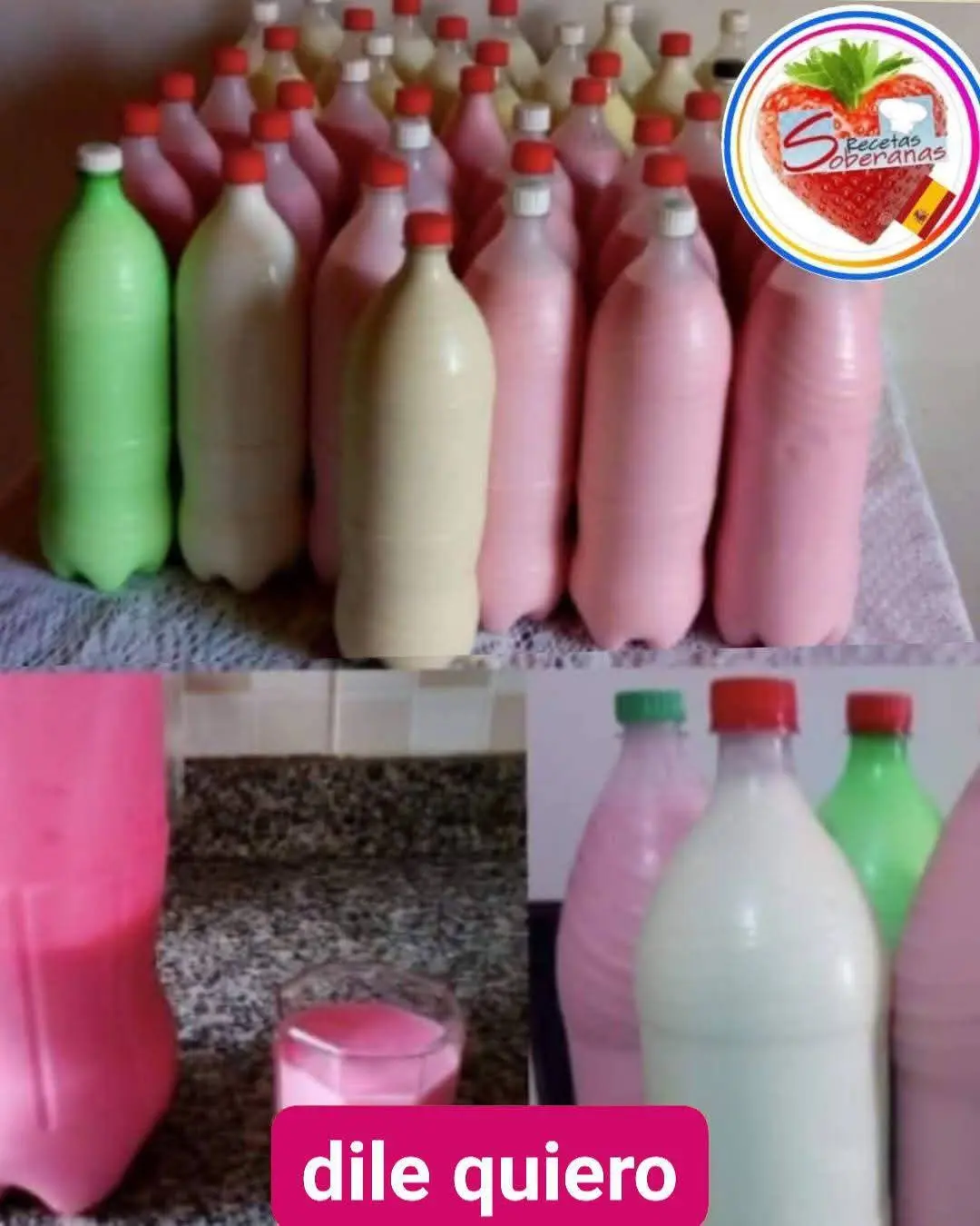 Cómo preparar yogur casero de coco fresa piña