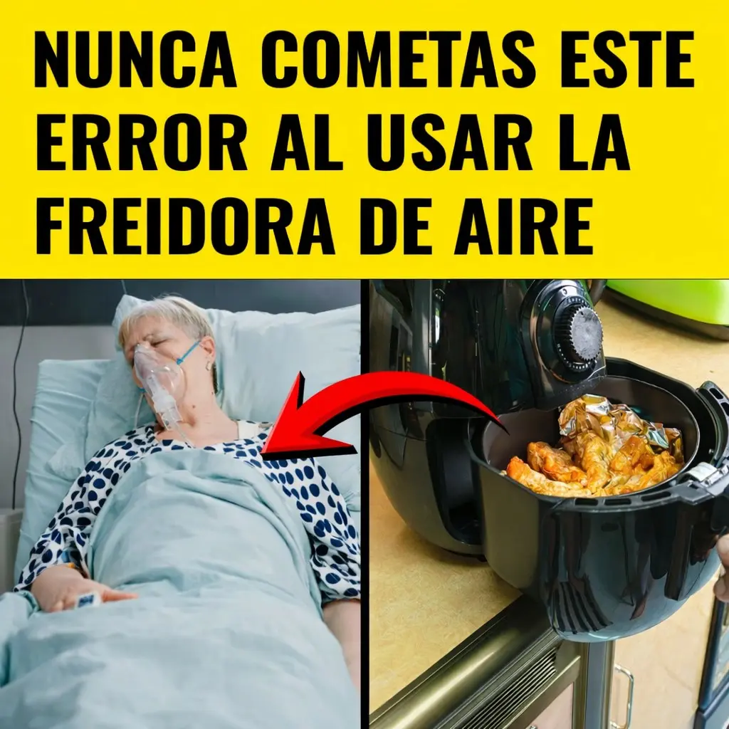 Errores comunes en freidoras de aire y peligros