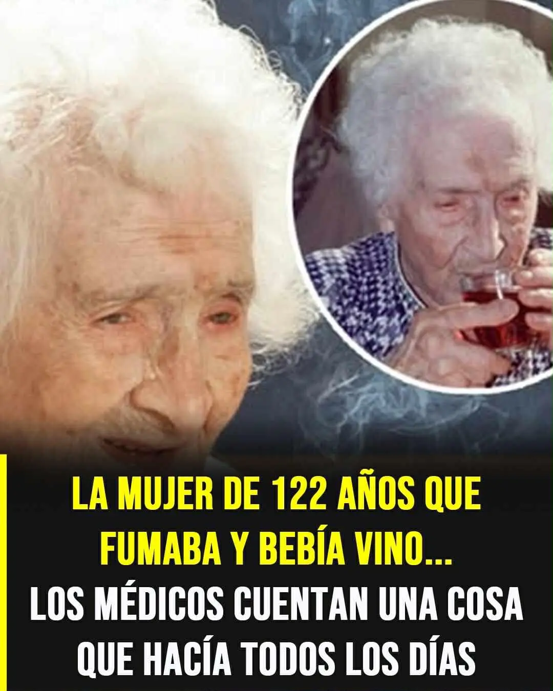 Jeanne Calment longeva 122 años y sus hábitos