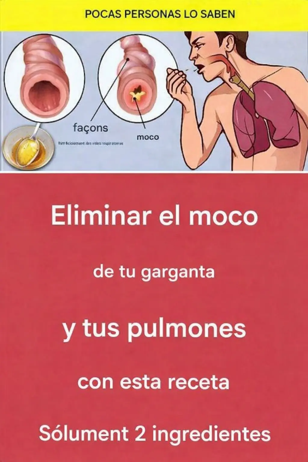 Miel y limón remedio contra la flema