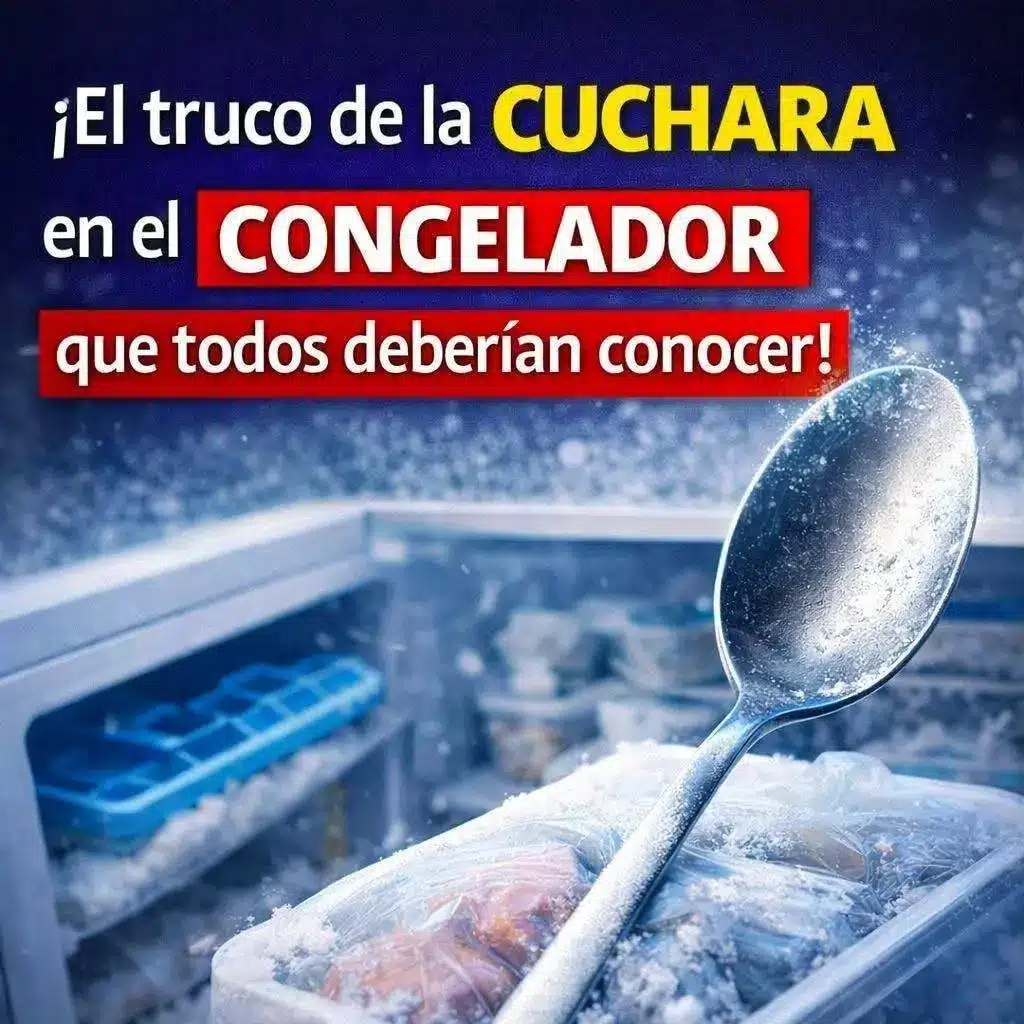 Trucos con cuchara congelada para salud belleza hogar